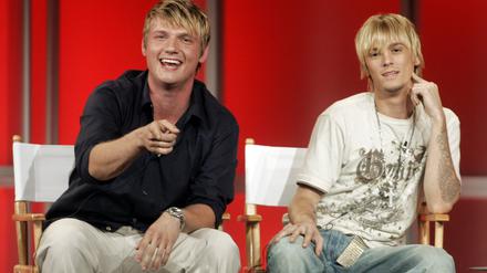 Nick Carter und sein Bruder Aaron.