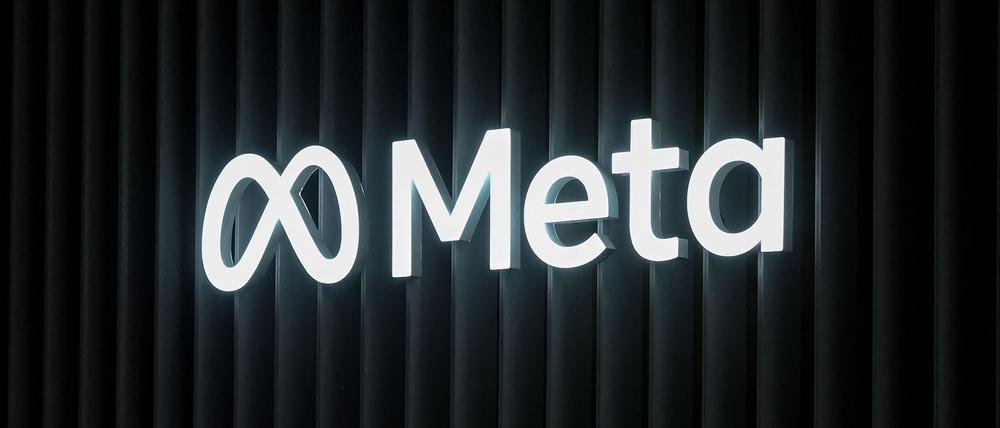 Logo des Facebook-Konzerns Meta.