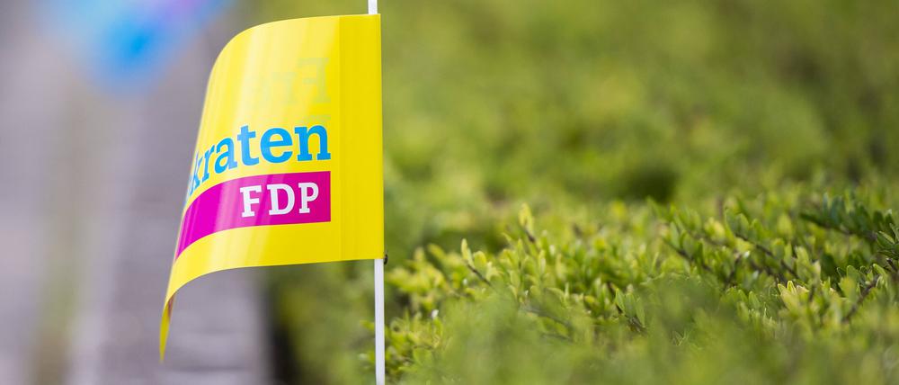 Halten die Fahne für die Ampel-Koalition hoch: die Liberalen in Friedrichshain-Kreuzberg