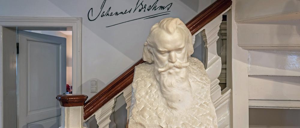 Die Brahms-Büste von Ilse Conrat