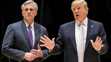 Kevin McCarthy und Donald Trump: Die destruktive Strategie schlägt auf ihre Urheber zurück.