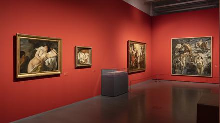 Blick in die Braunschweiger Ausstellung „Aus Max wird Beckmann“