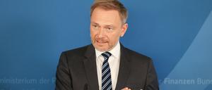 Christian Lindner (FDP), Bundesfinanzminister.