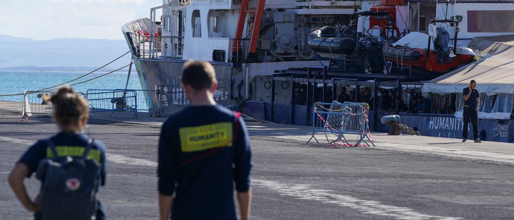Die Berliner Hilfsorganisation SOS Humanity sieht sich nach einem italienischen Gerichtsurteil bestärkt (Archivbild).