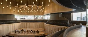 Das Casals Forum in Kronberg, laut Akademie der erste Konzertsaal der Welt, der klimaneutral betrieben werden kann.