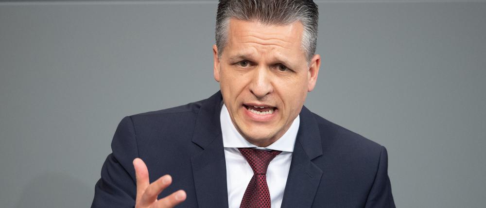 Außen vor: Thorsten Frei (CDU) kritisiert, dass die Union nicht in die Gespräche über das Bürgergeld einbezogen worden seien.