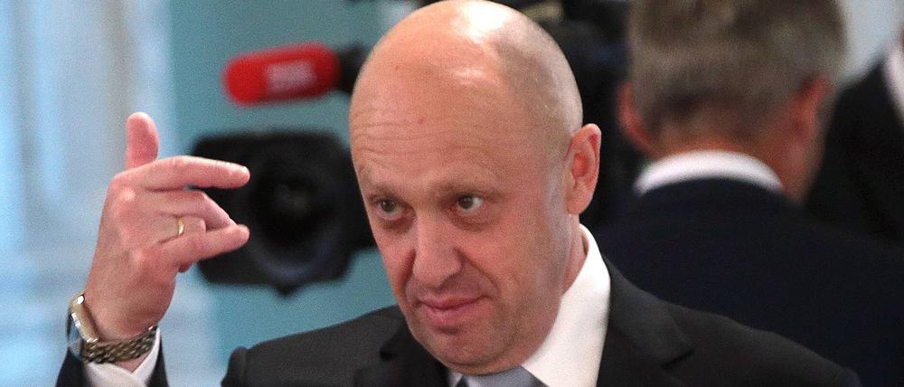 Prigoschin im Jahr 2016, vor der Invasion der Ukraine.
