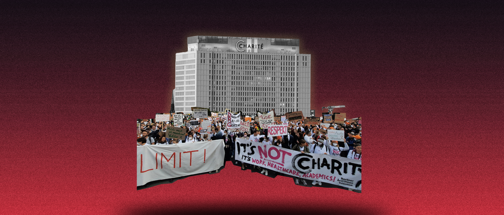 An der Berliner Charité droht ein Streik der Ärzte.