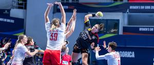 Gegen Montenegro traf Emily Bölk sieben Mal.