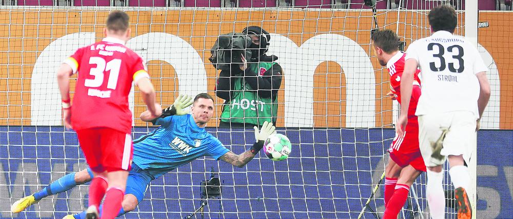 Rafal Gikiewicz spielte einst für Union und schon häufiger mit Augsburg auch gegen Union. Einmal hielt er sogar einen Elfmeter.