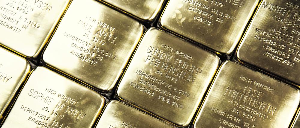 Tausende Stolpersteine gibt es mittlerweile in Berlin.