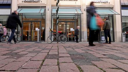 Karstadt in der Brandenburger Straße in Potsdam.