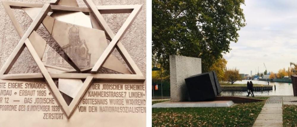 Gedenktafel in Spandau