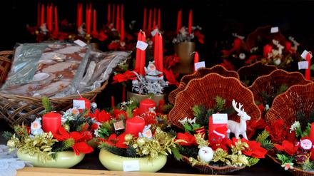 Weihnachtsmarkt in Kopenhagen.