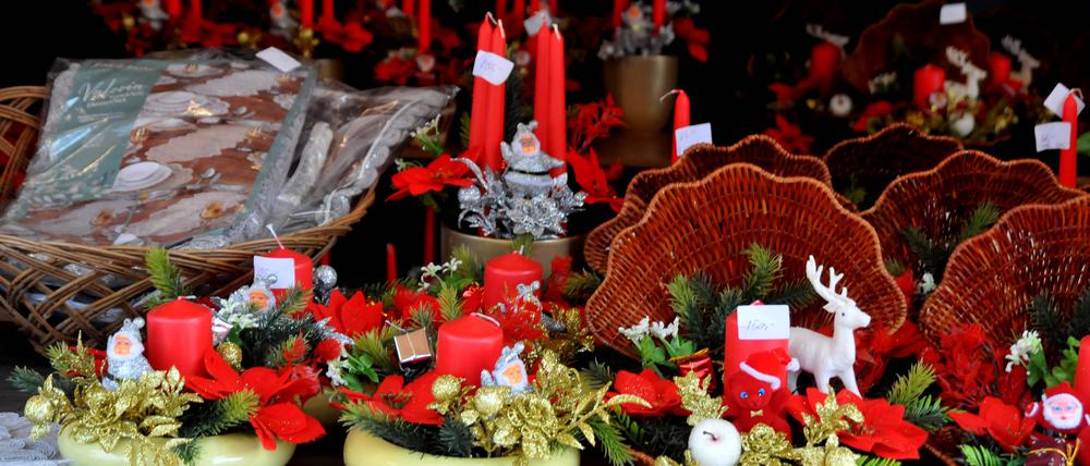 Weihnachtsmarkt in Kopenhagen.