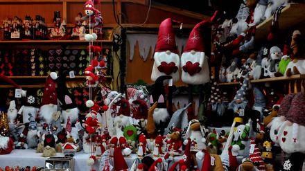Weihnachtsmarkt in Kopenhagen.