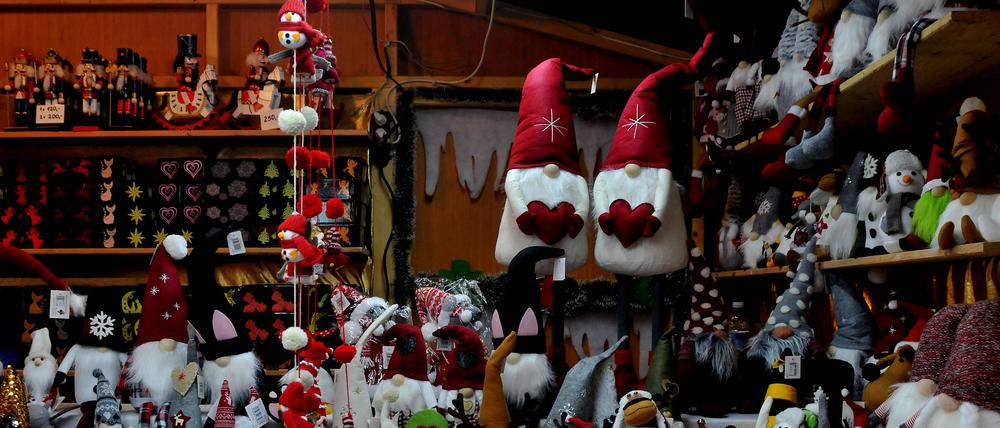 Weihnachtsmarkt in Kopenhagen.