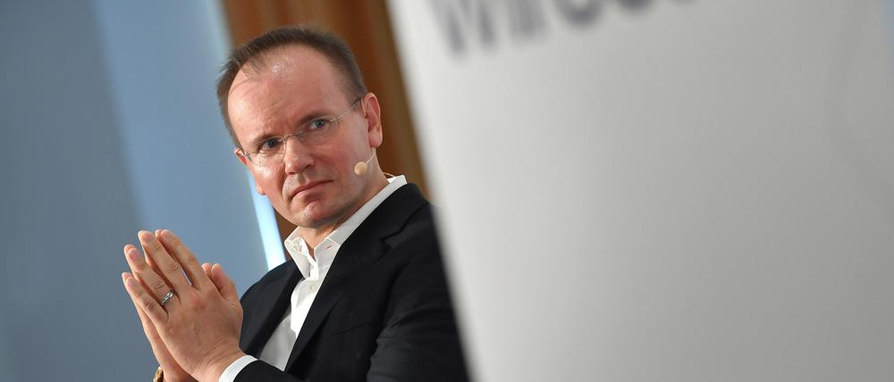 Markus Braun steht unter anderem wegen gewerbsmäßigen Bandenbetrugs vor Gericht.