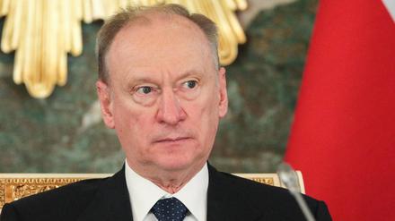 Nikolai Patruschew, ein enger Vertrauter von Kremlchef Wladimir Putin und Sekretär des russischen Nationalen Sicherheitsrates.