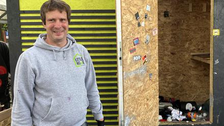 Mini-Tiny-Haus fürs Soziale. Sven Lüdecke, Gründer von Little Homes e.V., hatte eine innovative Idee, wie Obdachlose ein Dach über dem Kopf bekommen.