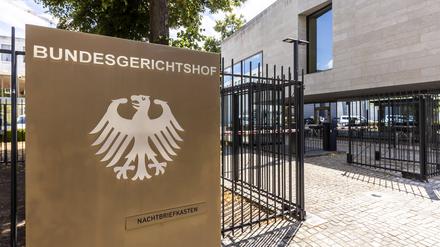 Der Bundesgerichtshof BGH in Karlsruhe. 