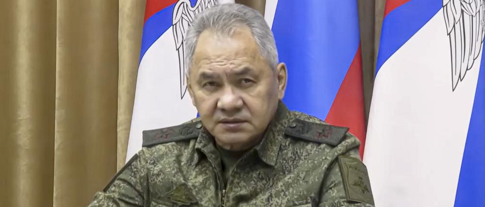 Sergej Schoigu, Verteidigungsminister von Russland.