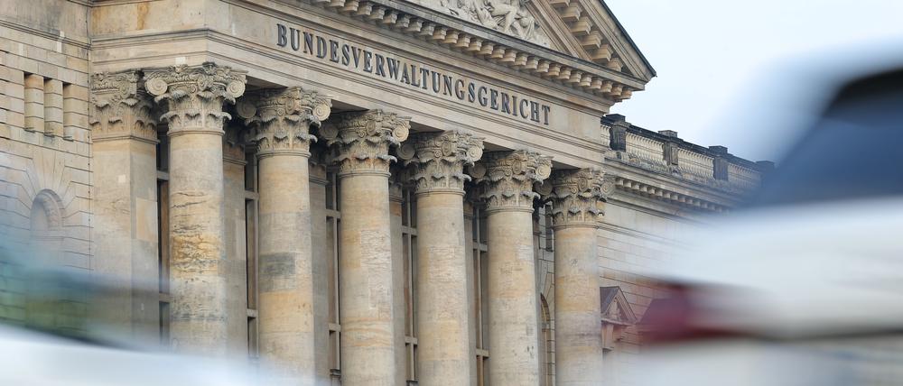 Das Bundesverwaltungsgericht in Leipzig.