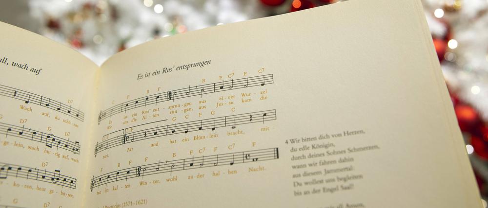 Es fehlt in kaum einem Liederabend zum Advent: „Es ist ein Ros entsprungen“.