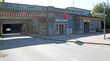 Der Bahnhof der Gemeinde Seddiner See.