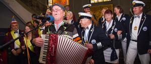 Auch im Potsdamer Rathaus wird wieder Karneval gefeiert.