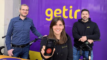 Der Lieferdienst Getir nutzt jetzt eine Notfall-App des Berliner Start-ups Calima.