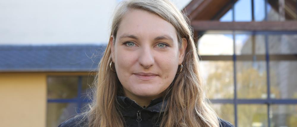 Isabelle Vandre ist wohnungs- und mietenpolitische Sprecherin der Linksfraktion im Landtag und auch Stadtverordnete ihrer Partei.