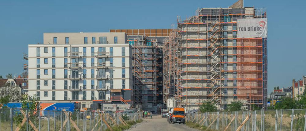 Das Neubaugebiet „Friedenauer Höhe“ in Schöneberg wird von der Instone Real Estate gebaut.