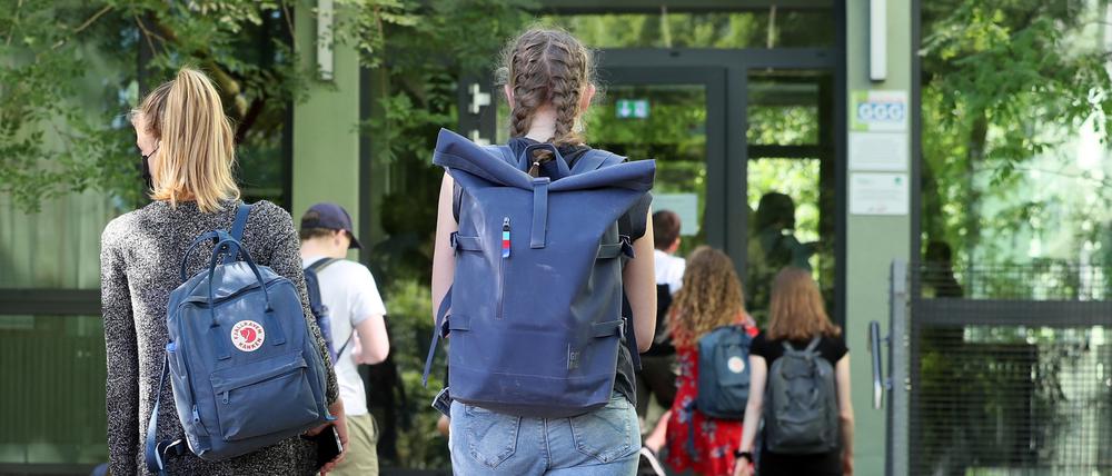 Schülerinnen und Schüler der Voltaire-Gesamtschule in Potsdam.