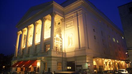 Das Opera House in Covent Garden, im Theater District von London