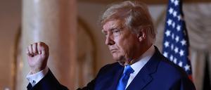 Donald Trump reagiert auf Wahlergebnisse bei den Midterms.