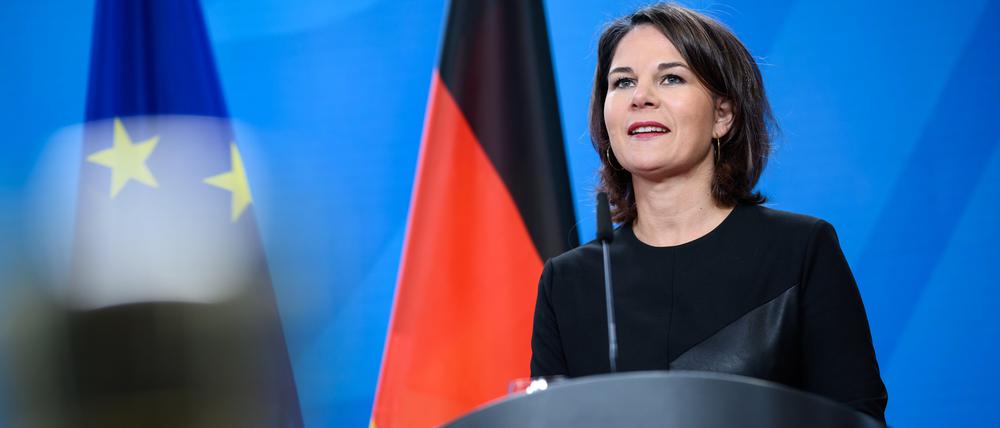 Außenministerin Annalena Baerbock (Bündnis 90/Die Grünen) wird immer beliebter.