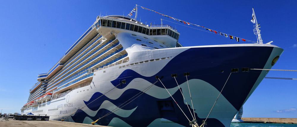 Der Luxusliner „Majestic Princess“