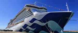 Der Luxusliner „Majestic Princess“