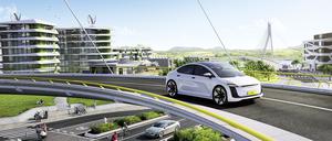 Rendering des E-Autozulieferers Vitesco, Handout 2022
