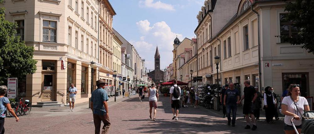 Die Wirtschaftsförderung sieht den Handel in der Brandenburger Straße gut aufgestellt.