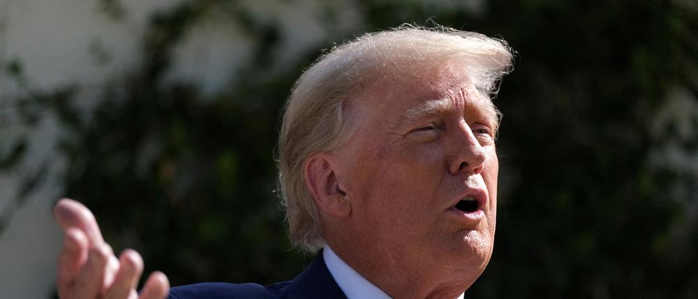 Ex-Präsident Trump will nicht im Untersuchungsausschuss aussagen