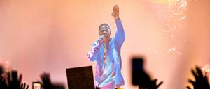 Kid Cudi spielt ein Konzert. (Archivbild)