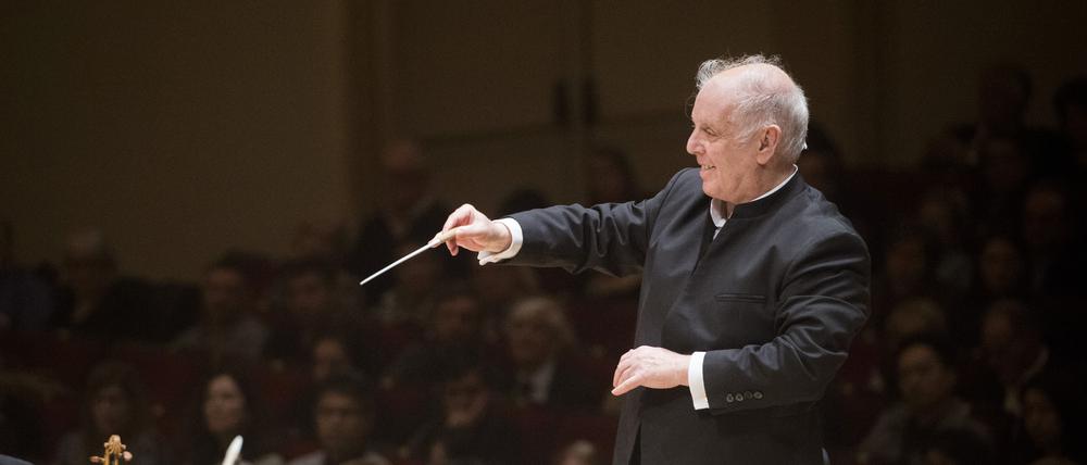 Daniel Barenboim in seinem Element