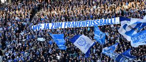 Klares Statement von den Hertha Fans.
