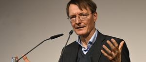 Bundesgesundheitsminister Karl Lauterbach (SPD).