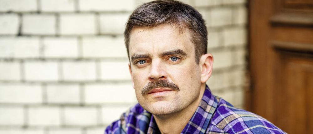 Matthias Nawrat, deutscher Schriftsteller polnischer Herkunft, fotografiert von Jürgen Bauer