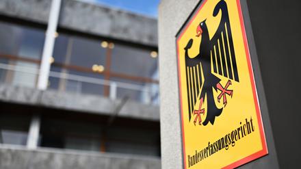 Außenaufnahme des Bundesverfassungsgerichts.