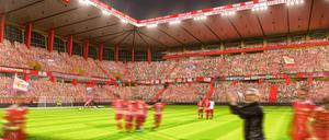 So soll das Stadion An der Alten Försterei nach dem Ausbau aussehen. 