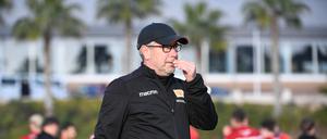 Urs Fischer hat die Trainingsbedingungen in Campoamor 2020 für gut befunden. 